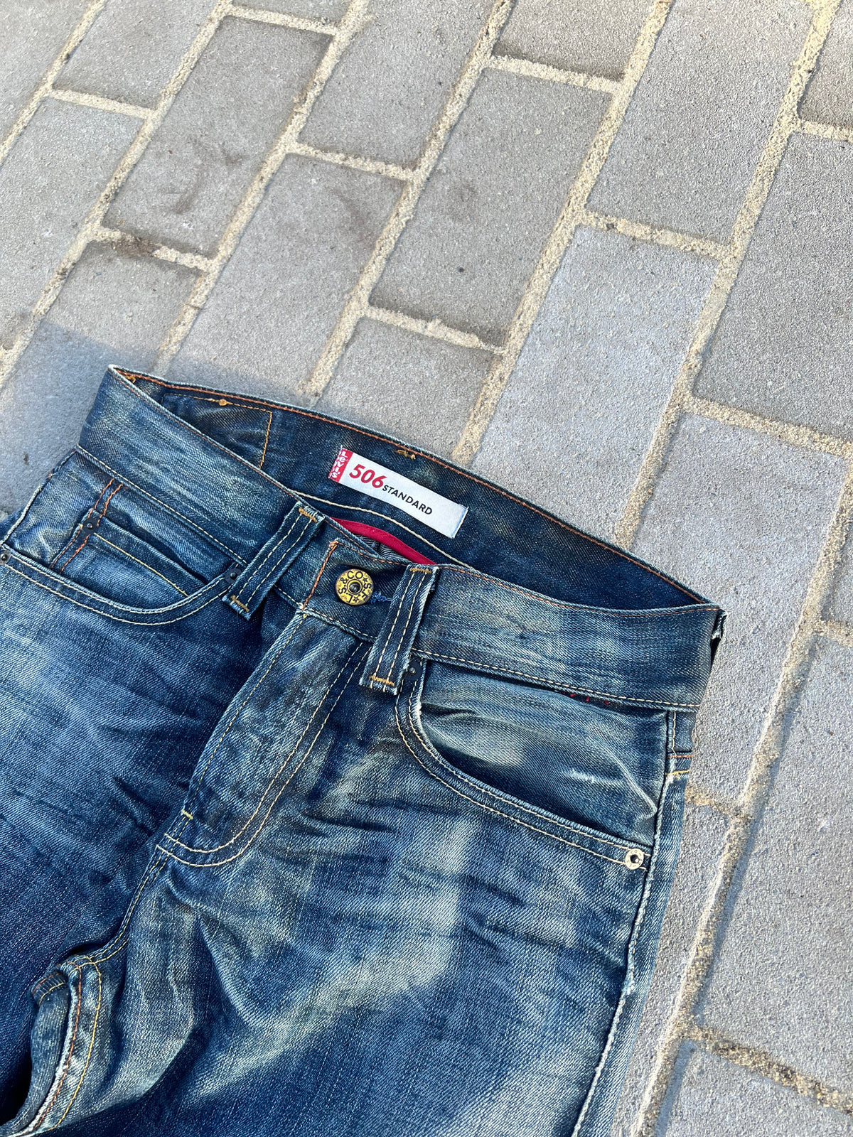 Levi's 506 Straight Bootcut Jeans W28 L30