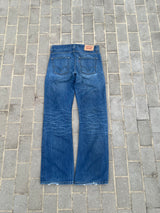 Levi's 512 Bootcut Jeans Washed Blue W31 L34