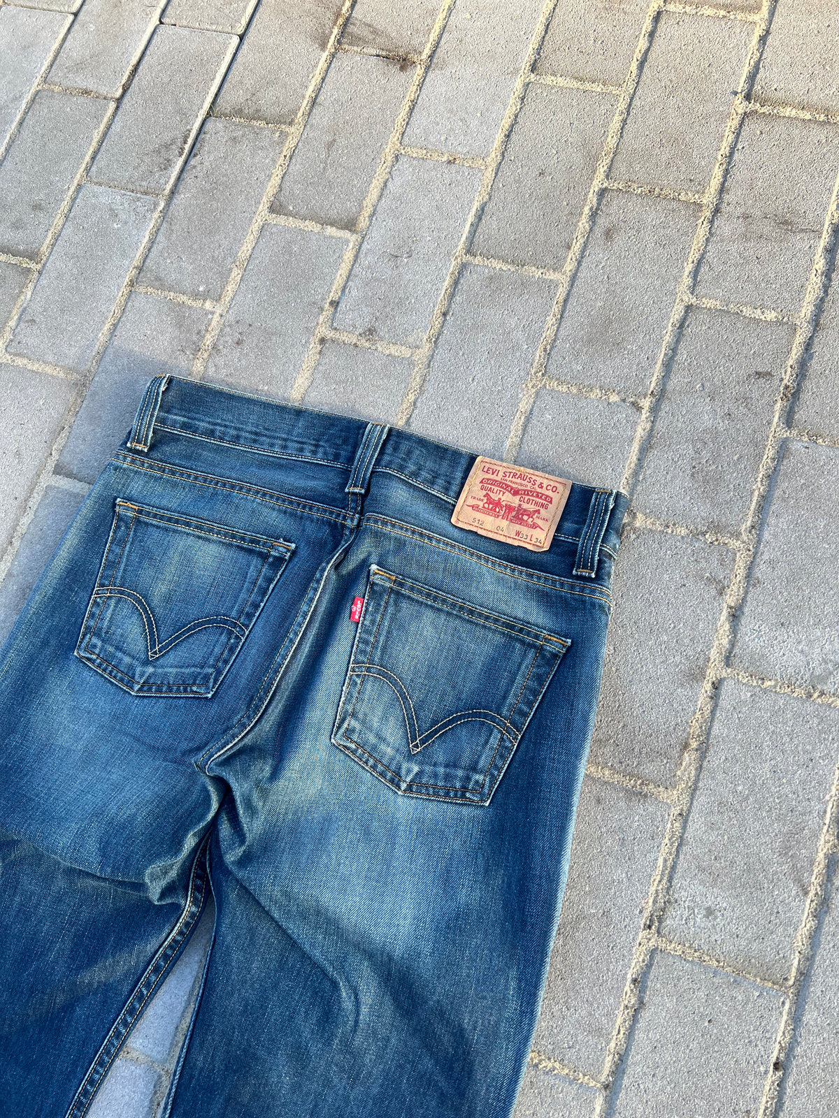 Levi's 512 Bootcut Jeans W33 L34