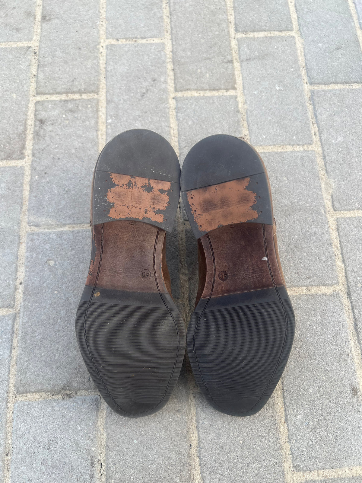 Vintage Chelsea Boots Side Zip EU 40