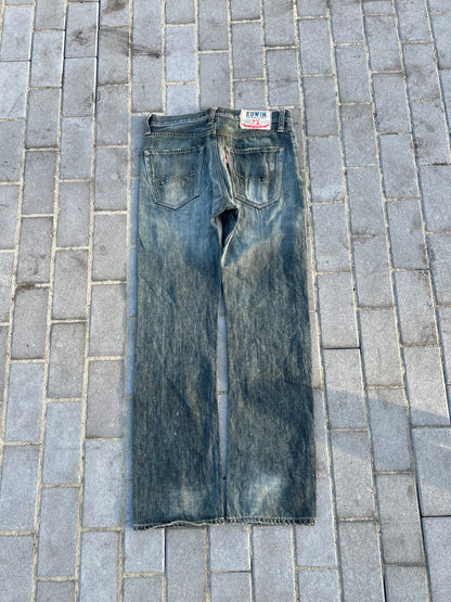 Edwin Straight Jeans Dark Wash W29 L32