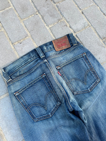 Levi's 506 Straight Bootcut Jeans W28 L30