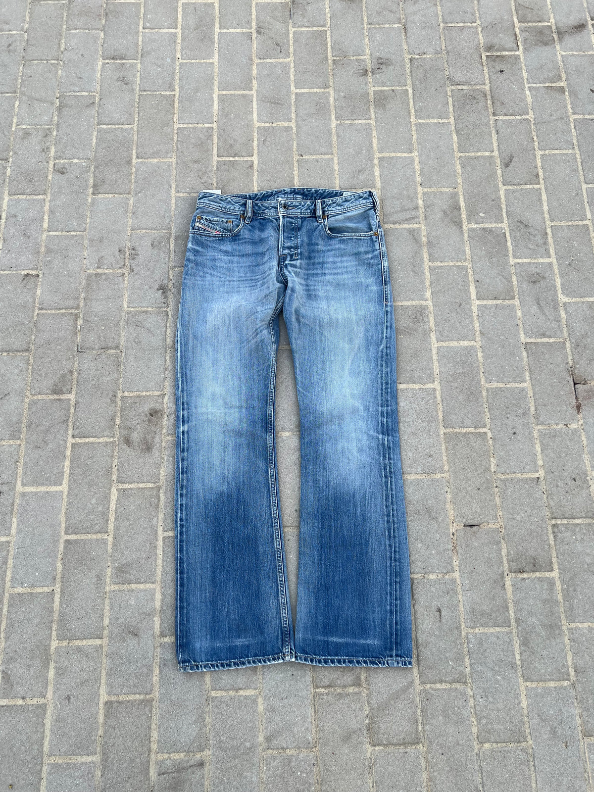 Diesel Zatiny Bootcut Jeans Denim Blue W31 L32
