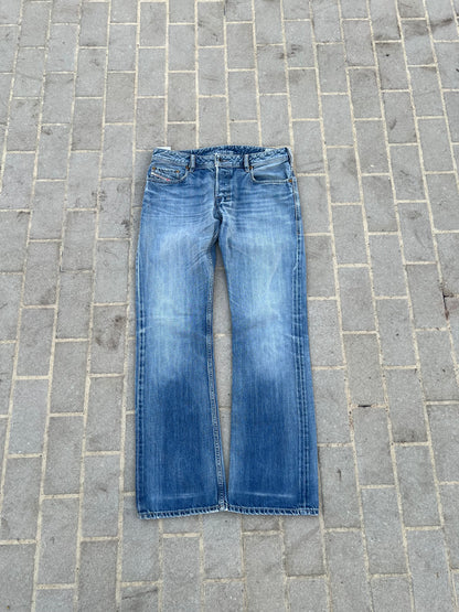 Diesel Zatiny Bootcut Jeans Denim Blue W31 L32