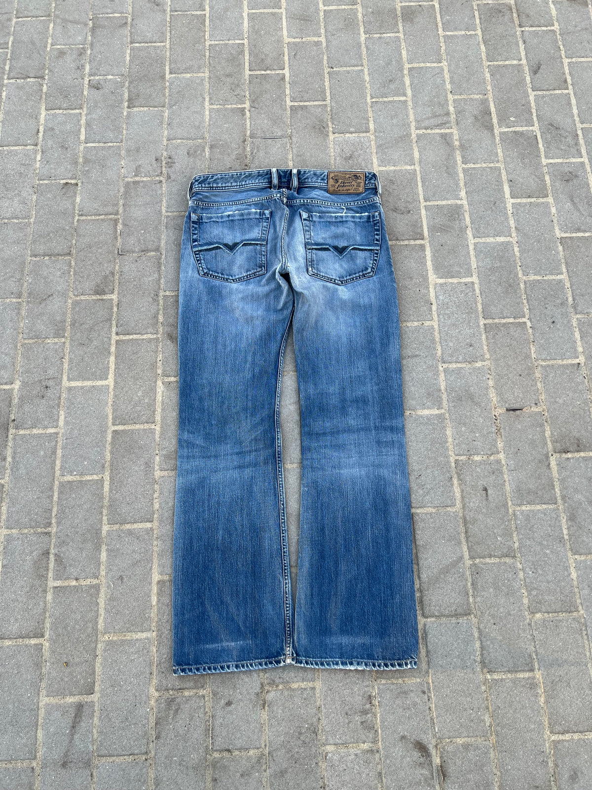 Diesel Zatiny Bootcut Jeans Denim Blue W31 L32