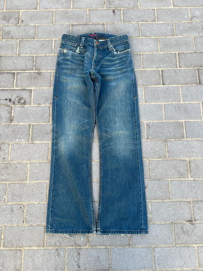 Rare Levi's 507 Low Bootcut Jeans W30 L32