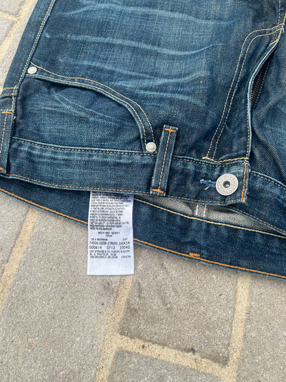 Levi's 506 Straight Jeans Washed W33 L34