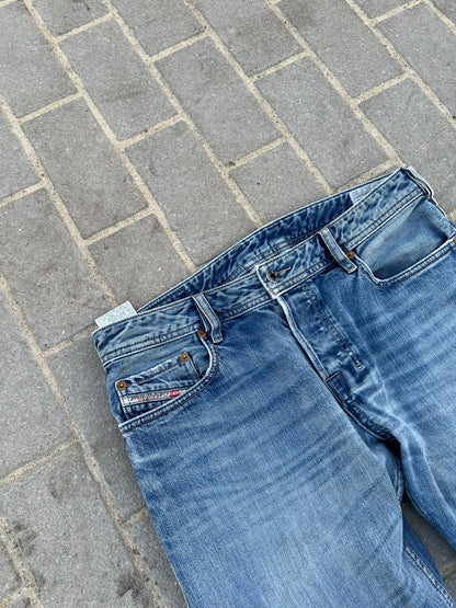 Diesel Zatiny Bootcut Jeans Denim Blue W31 L32