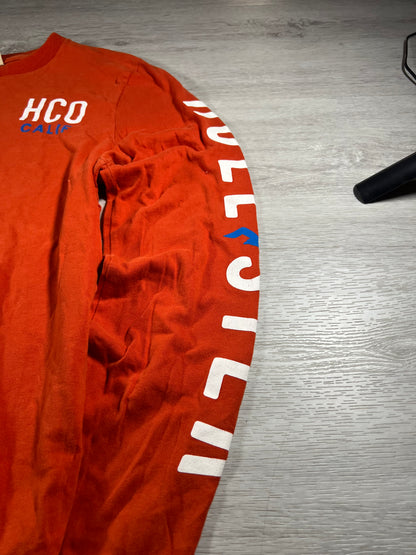 Hollister 2000s longsleeve arm print slim fit M