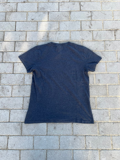 Abercrombie & Fitch navy spellout muscle fit tee M