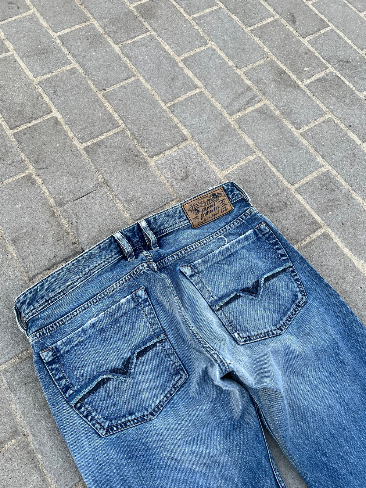 Diesel Zatiny Bootcut Jeans Denim Blue W31 L32