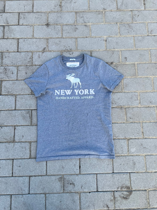 Abercrombie & Fitch Handcrafted Apparel moose muscle fit tee S