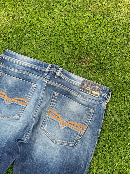 Diesel Zatiny Bootcut Jeans W36 L32