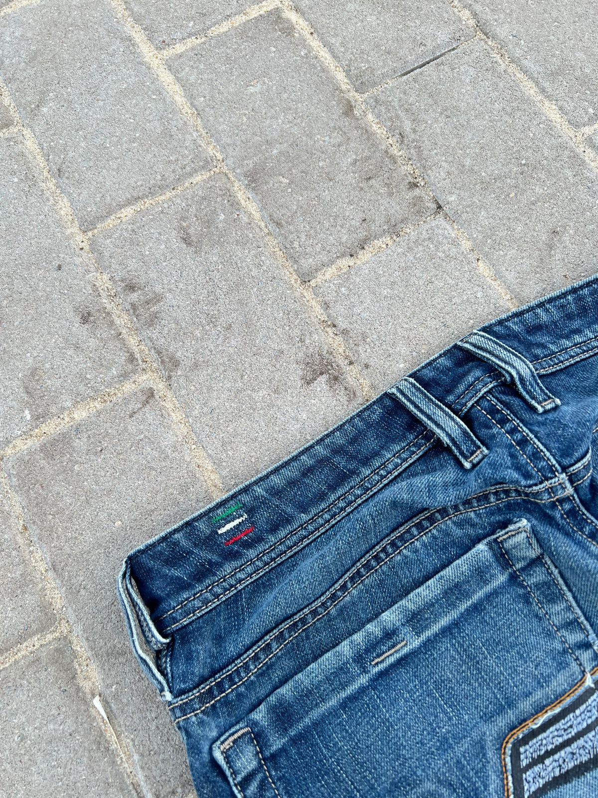 Diesel Zatiny Bootcut Jeans Washed Blue W31 L32