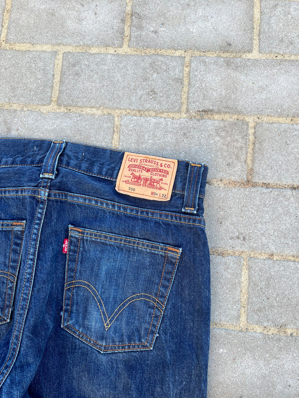 Levi's 506 Standard Straight Jeans W34 L32