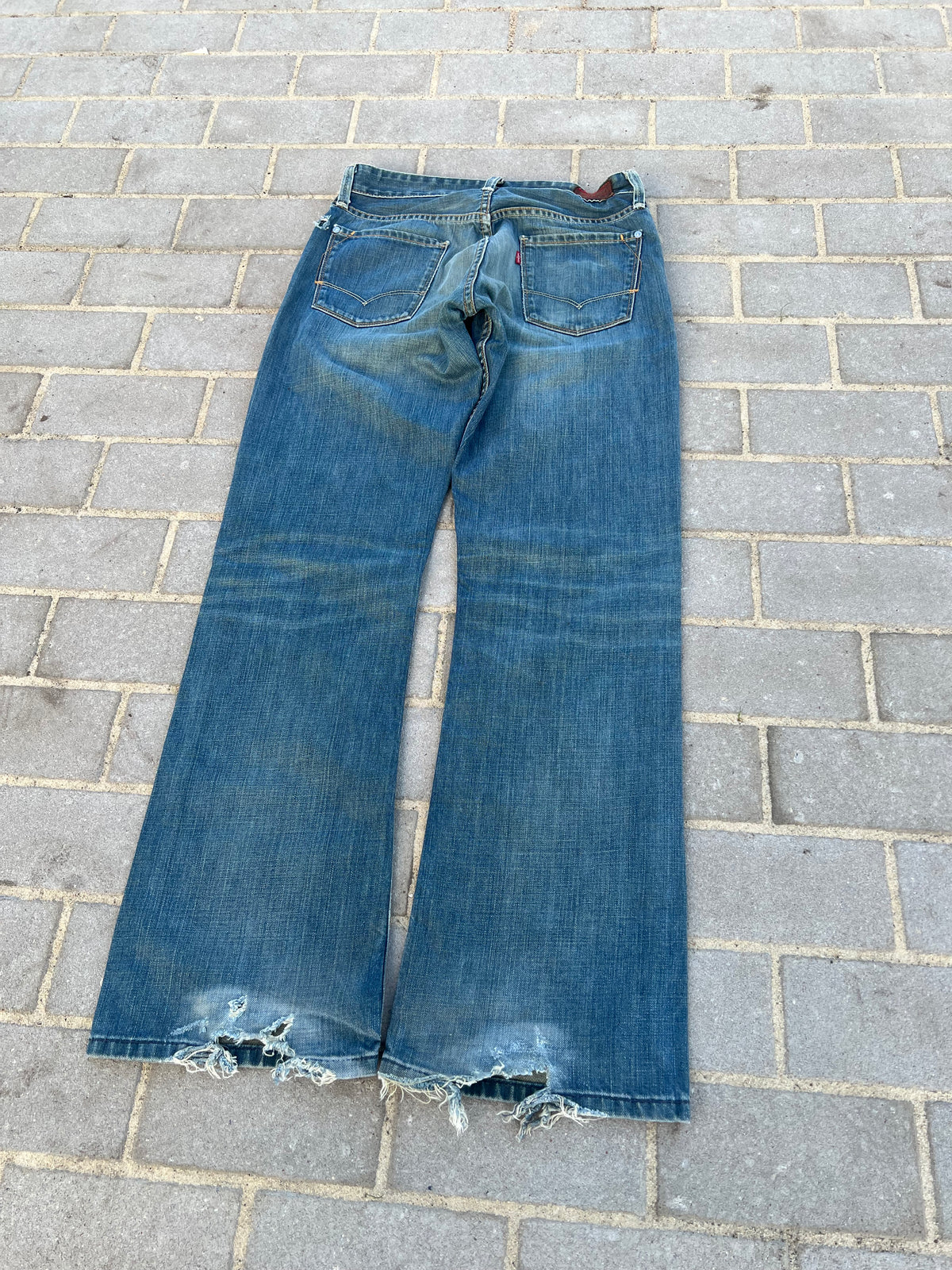 Rare Levi's 507 Low Bootcut Jeans W30 L32