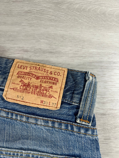 Levi's 512 bootcut Jeans paint splatter W30 L28