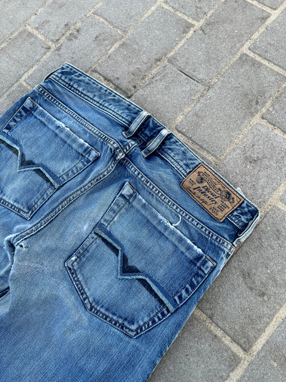 Diesel Zatiny Bootcut Jeans Denim Blue W31 L32