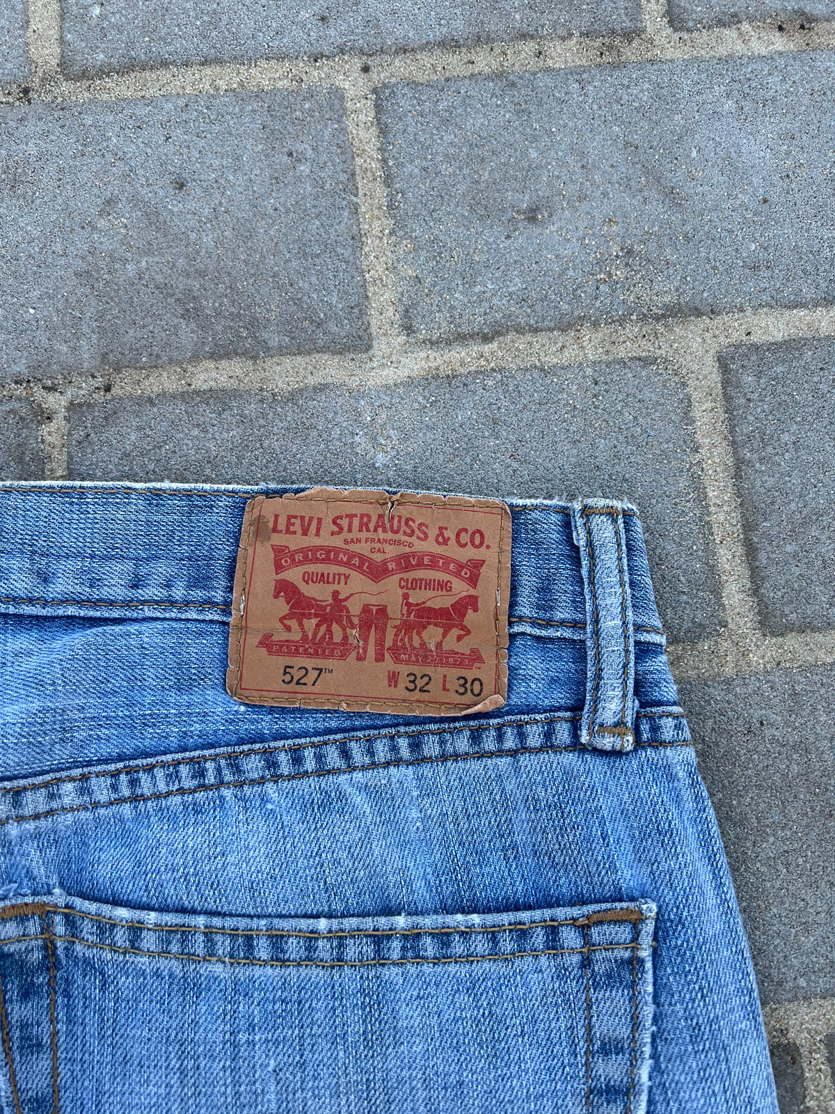 Levi's 527 Low Bootcut Jeans W32 L30