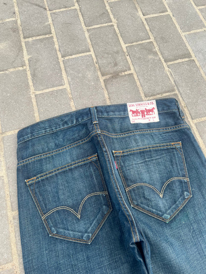 Levi's 506 Straight Jeans Washed W33 L34