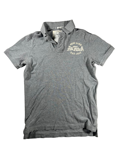 Abercrombie & Fitch pique muscle fit polo S
