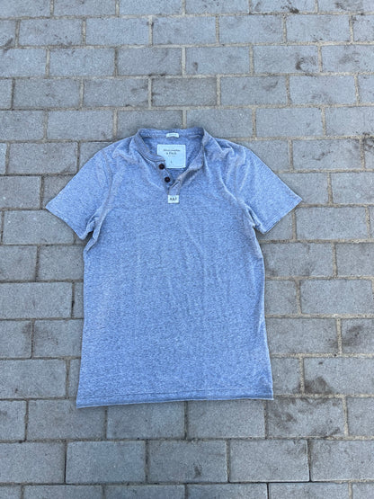 Abercrombie & Fitch Grey Henley L