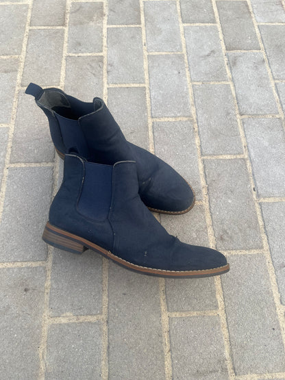 Vintage Blue Chelsea Ankle Boots EU 43