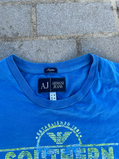 Armani Jeans Southern California print tee M
