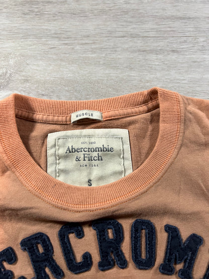 Abercrombie & Fitch 2000s washed muscle fit tee S