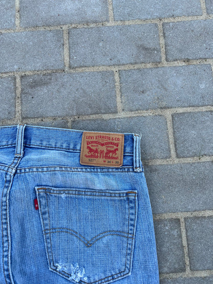Levi's 527 Low Bootcut Jeans W34 L30