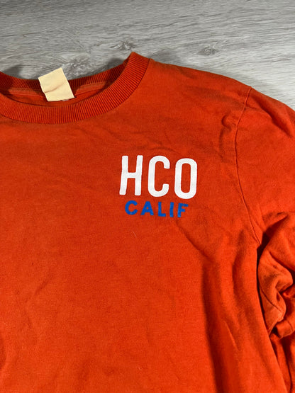 Hollister 2000s longsleeve arm print slim fit M