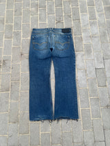 Diesel Zatiny Distressed Bootcut Jeans W32 L29