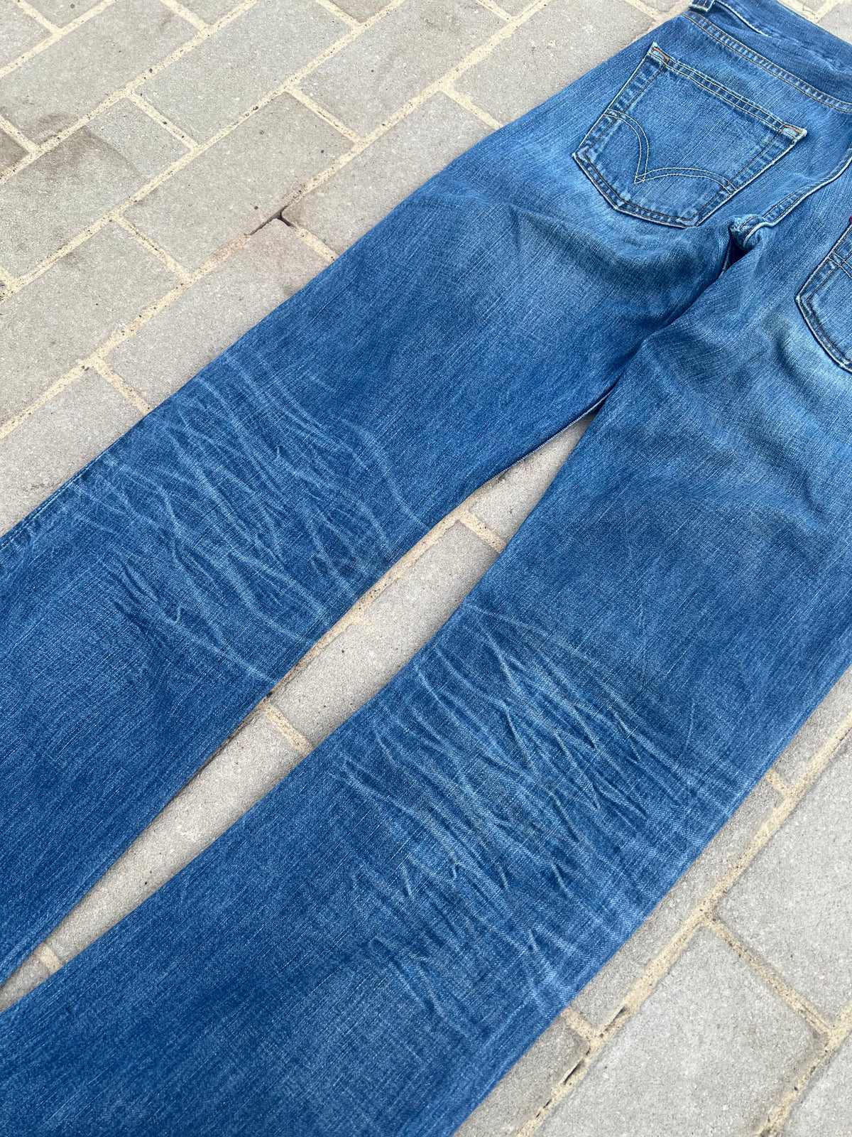 Levi's 512 Bootcut Jeans Washed Blue W31 L34