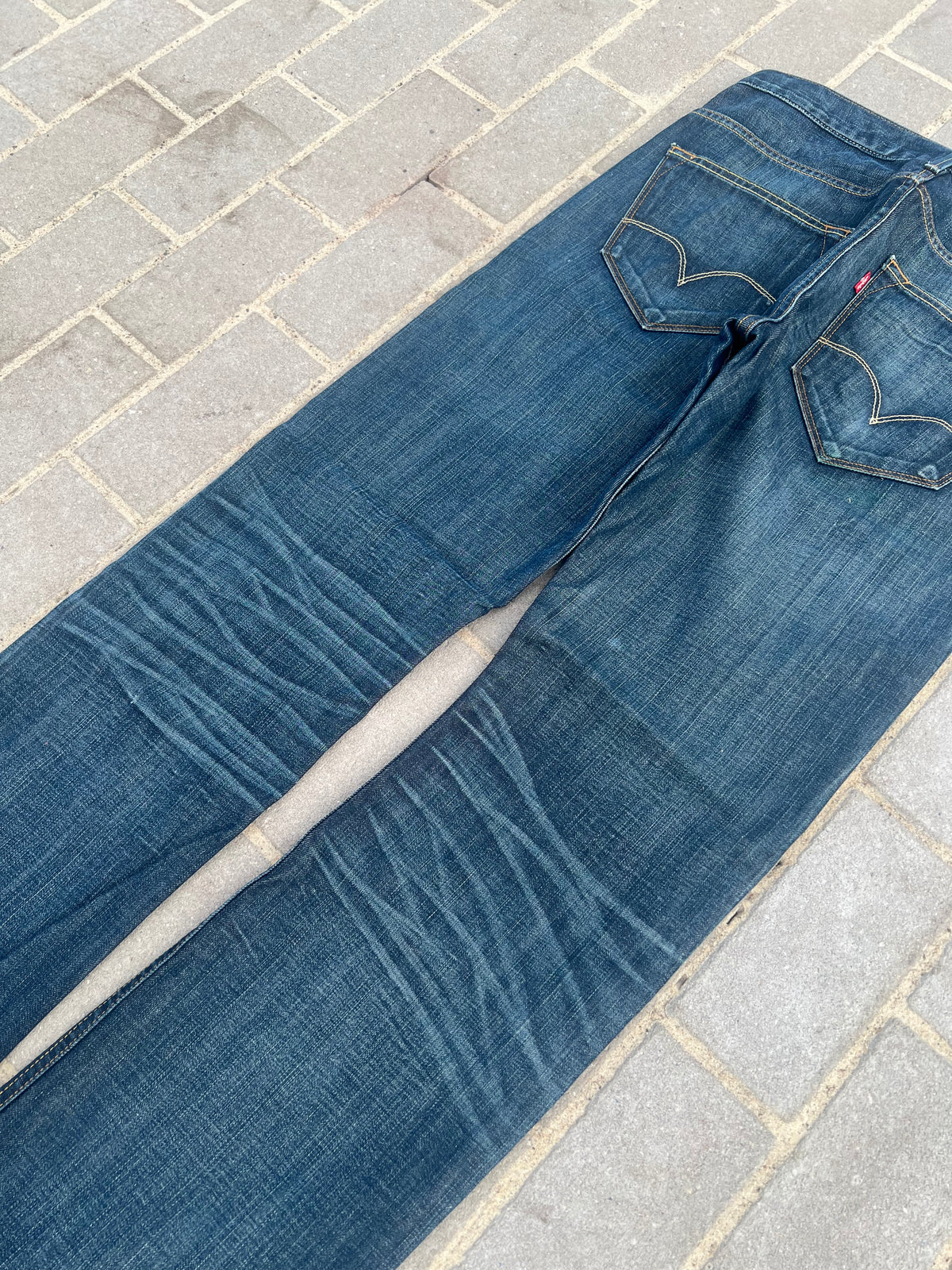 Levi's 506 Straight Jeans Washed W33 L34
