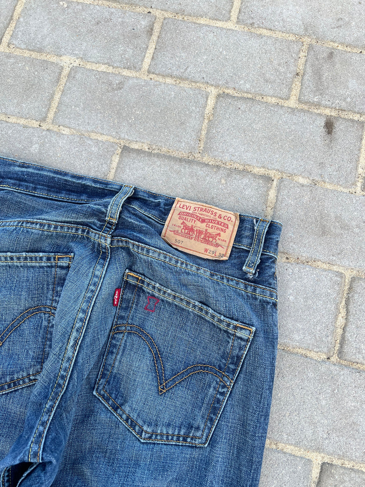 Levi's 507 Regular Bootcut Jeans W29 L32