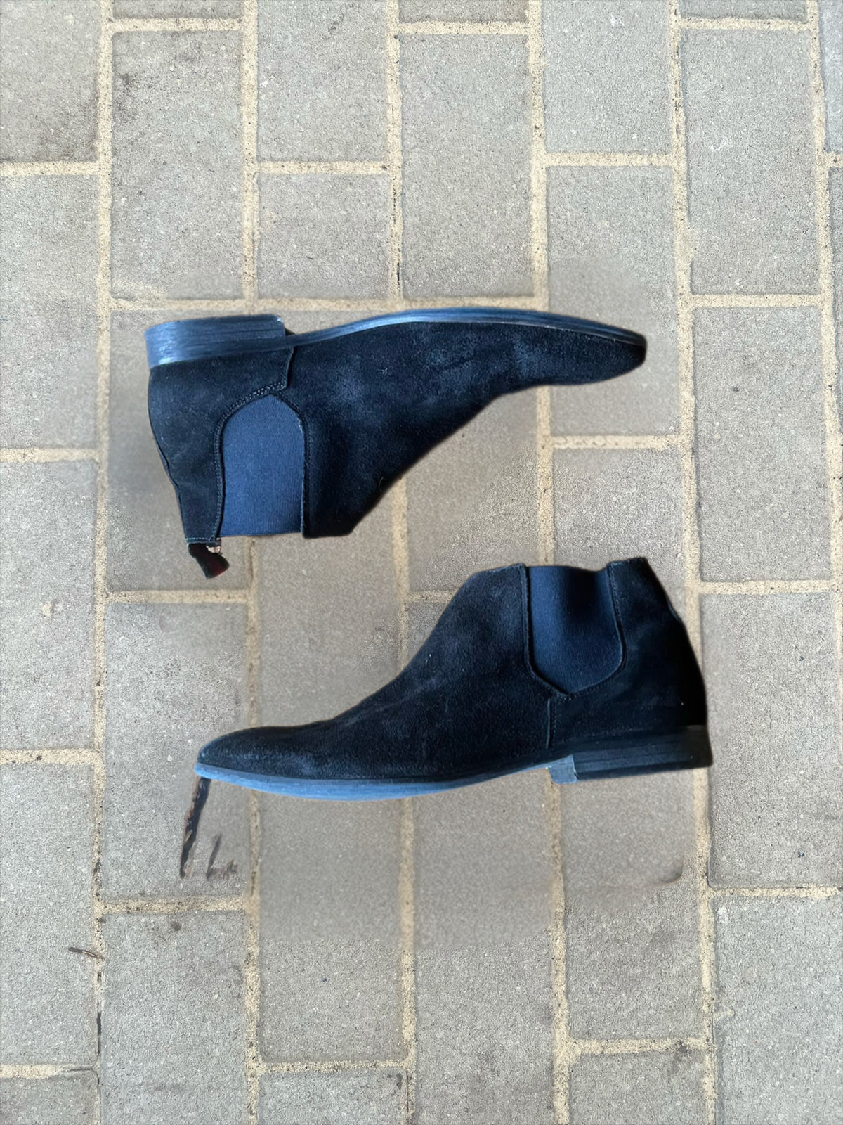 Vintage Chelsea Boots Pointed Toe EU 42