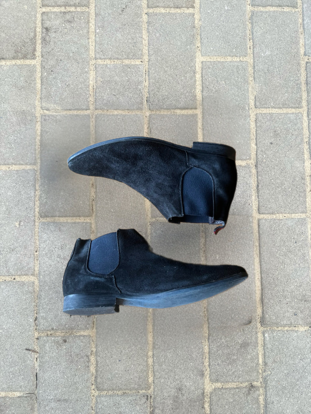 Vintage Chelsea Boots Pointed Toe EU 42