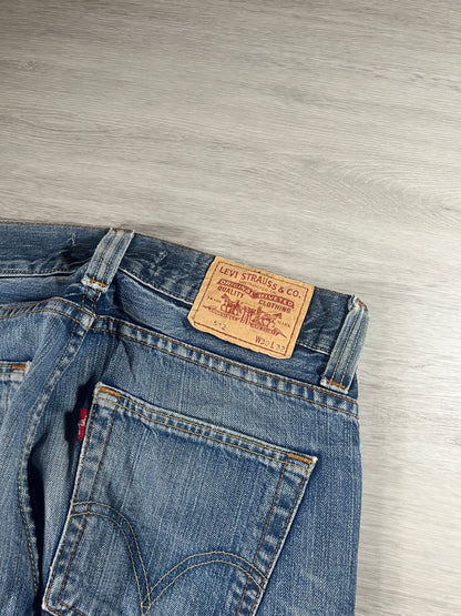 Levi's 512 bootcut Jeans paint splatter W30 L28