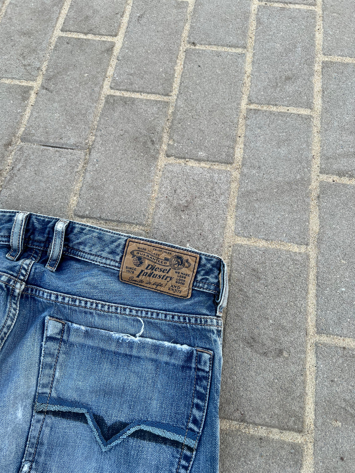 Diesel Zatiny Bootcut Jeans Denim Blue W31 L32