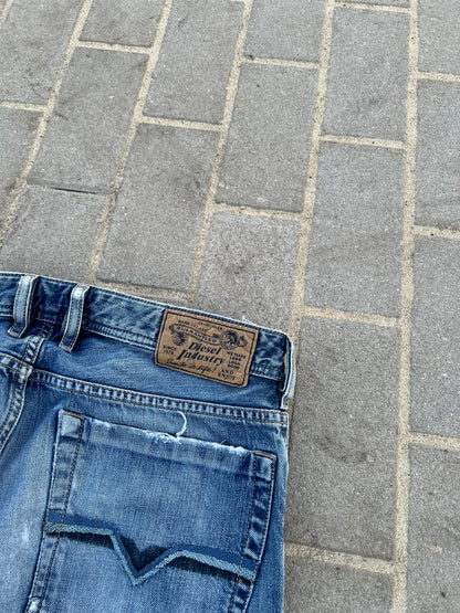 Diesel Zatiny Bootcut Jeans Denim Blue W31 L32