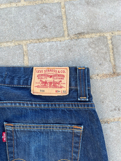 Levi's 506 Standard Straight Jeans W34 L32