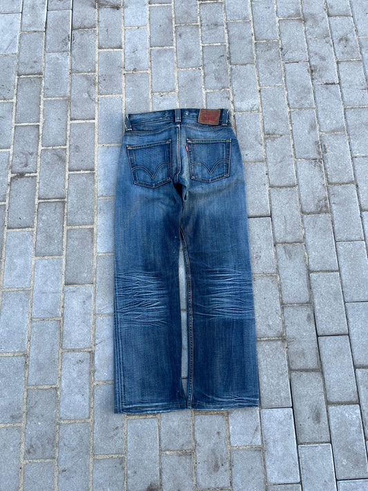 Levi's 506 Straight Bootcut Jeans W28 L30