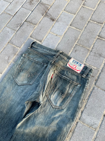 Edwin Straight Jeans Dark Wash W29 L32