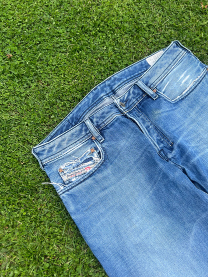 Diesel Zathan Bootcut Jeans W32 L34